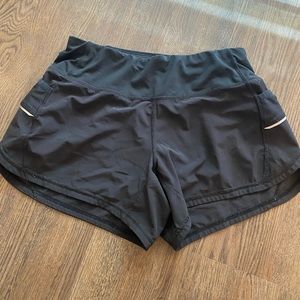 Athleta Black Running Shorts